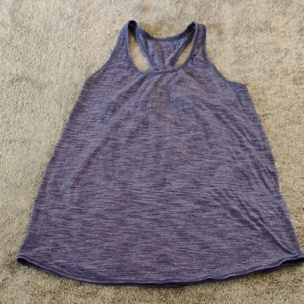 Lululemon Essential Tank Heathered Emperor Blue Unsized XXS/2?